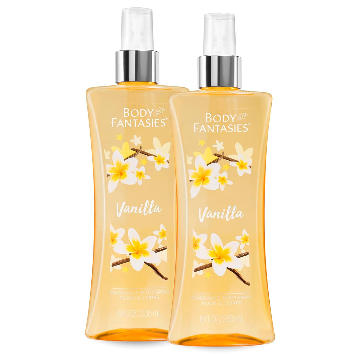 Body Fantasies Signature Fragrance Body Spray, Vanilla, 8 Fl Oz