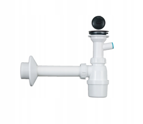 Waschbecken-Siphon Ø50Mm Siphon FüR Waschbecken Geruchsverschluss Ablaufgarnitur-image