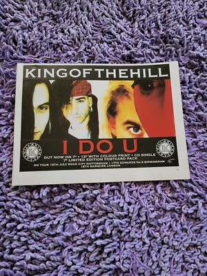 TPGM56 WERBUNG 5X8 KING OF THE HILL : 'I DO U' SINGLE