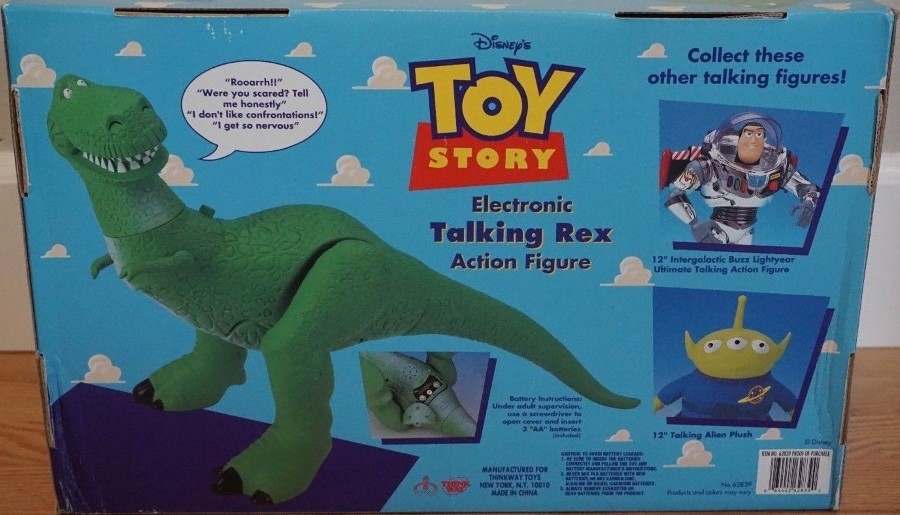 talking t rex toy story