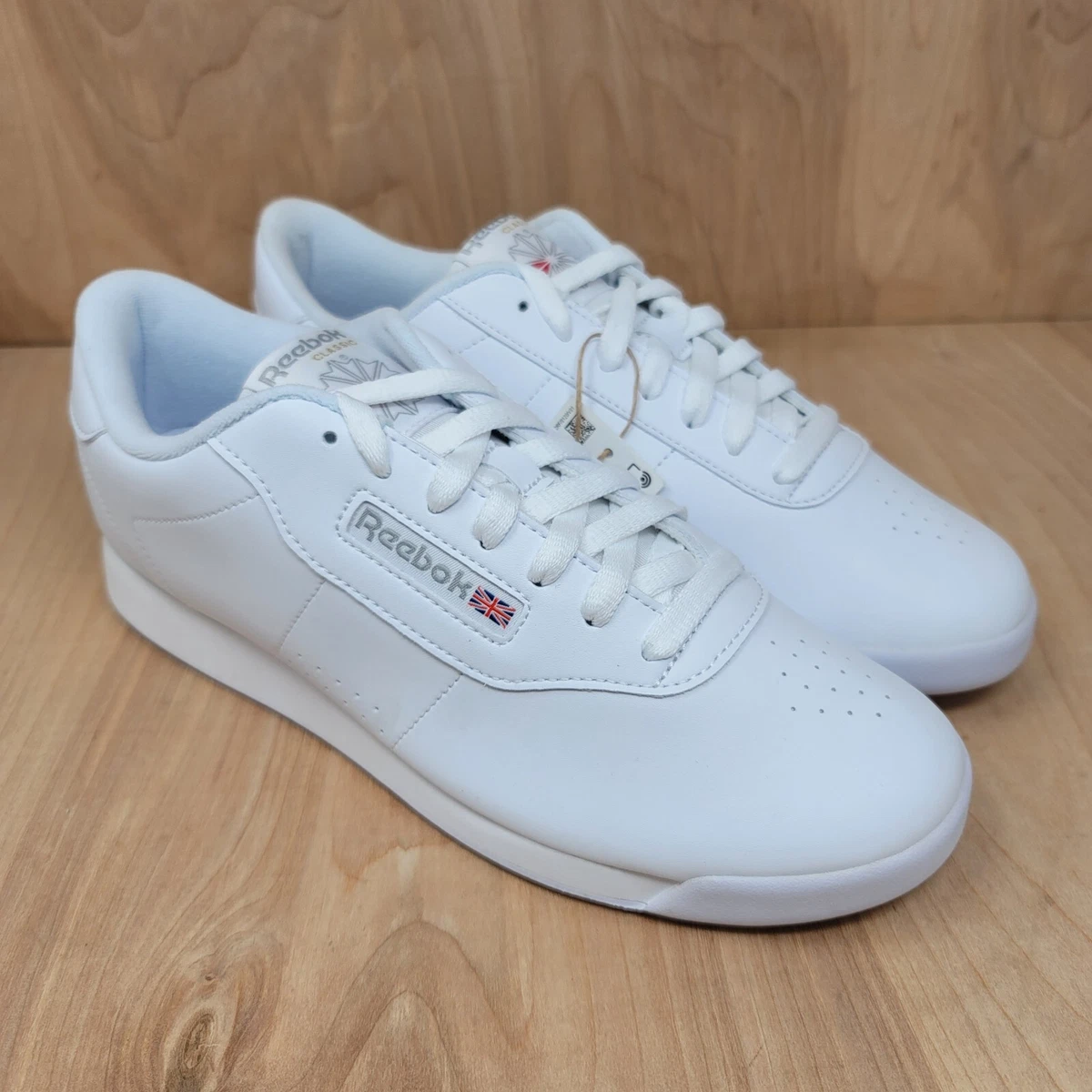 Bank routine Toerist Reebok Sneakers Womens Sz 11 M Classic Princess Training Shoes White | eBay