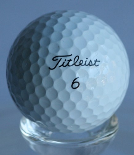Pelota de golf con logotipo de Chevron Corporation * Titleist ProV1 #6 * Petróleo y gas - Imagen 2 de 6