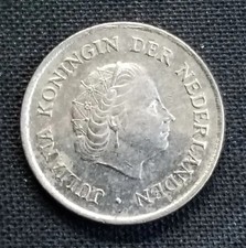 Niederlande, 25 Cent 1977, Juliana Koningin der Nederlanden