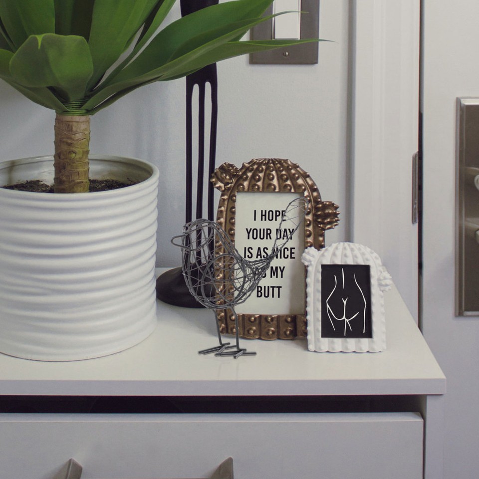 Tabelle Ornament Metall Vogel Statue Vogel Figurine Garten Vogel Statue