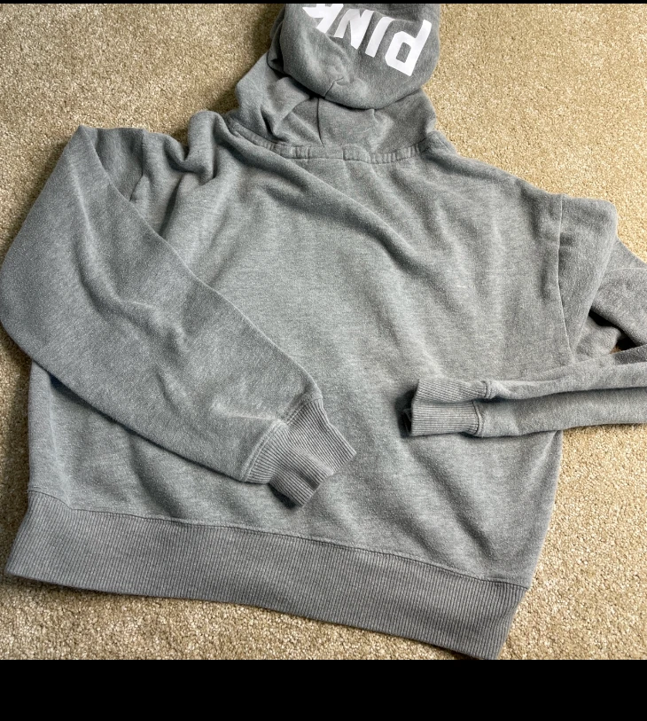 UNDERCOVER Maglione donna rosa Victorias Secret XS felpa con cappuccio pullover felpa casual grigio