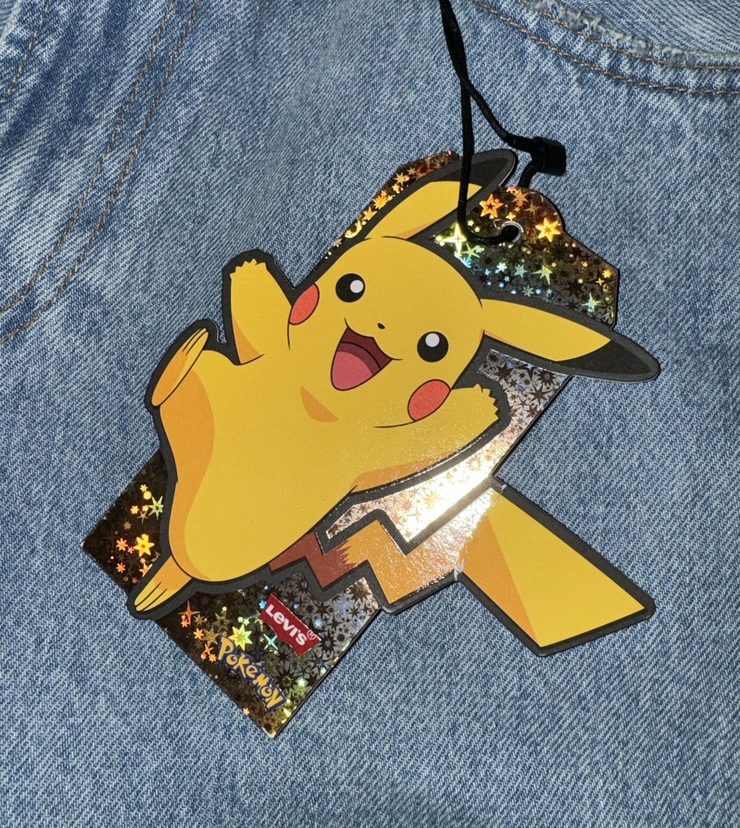 Levi's X Pokemon 551Z Authentic Straight Jeans 25 Years of Pokémon