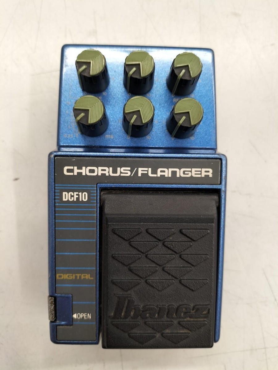 Ibanez DCF10 Digital Chorus Flanger Effect Pedal Tested from