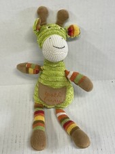 Maison Chic Giraffe Plush Tooth Fairy Pocket W/Tag - Rare Color Combo 