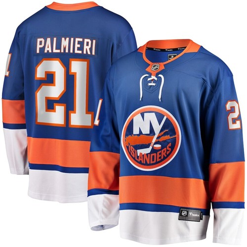 New York Islanders Kyle Palmieri #21 Fanatics Branded Blue Breakaway NHL Jersey