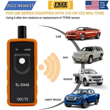 EL-50448 TPMS Reset Tool Relearn Auto Tool Tire Pressure Sensor For GM