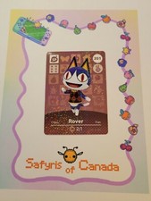 Rover #201 Animal Crossing Amiibo Card Aut...