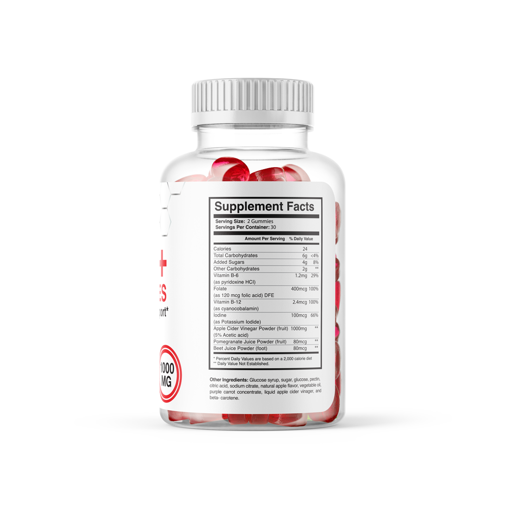 Apex Keto ACV Gummies Weight Loss, Apple Cider Vinegar , 180 Gummies, 3