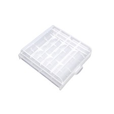 For AA/AAA Batteries Transparent PP Storage Box Battery Case Waterproof Cover