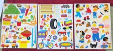 Mrs Grossman Sticker Pack 3 Sheets NEW 1983 Vintage Children Creative Memories