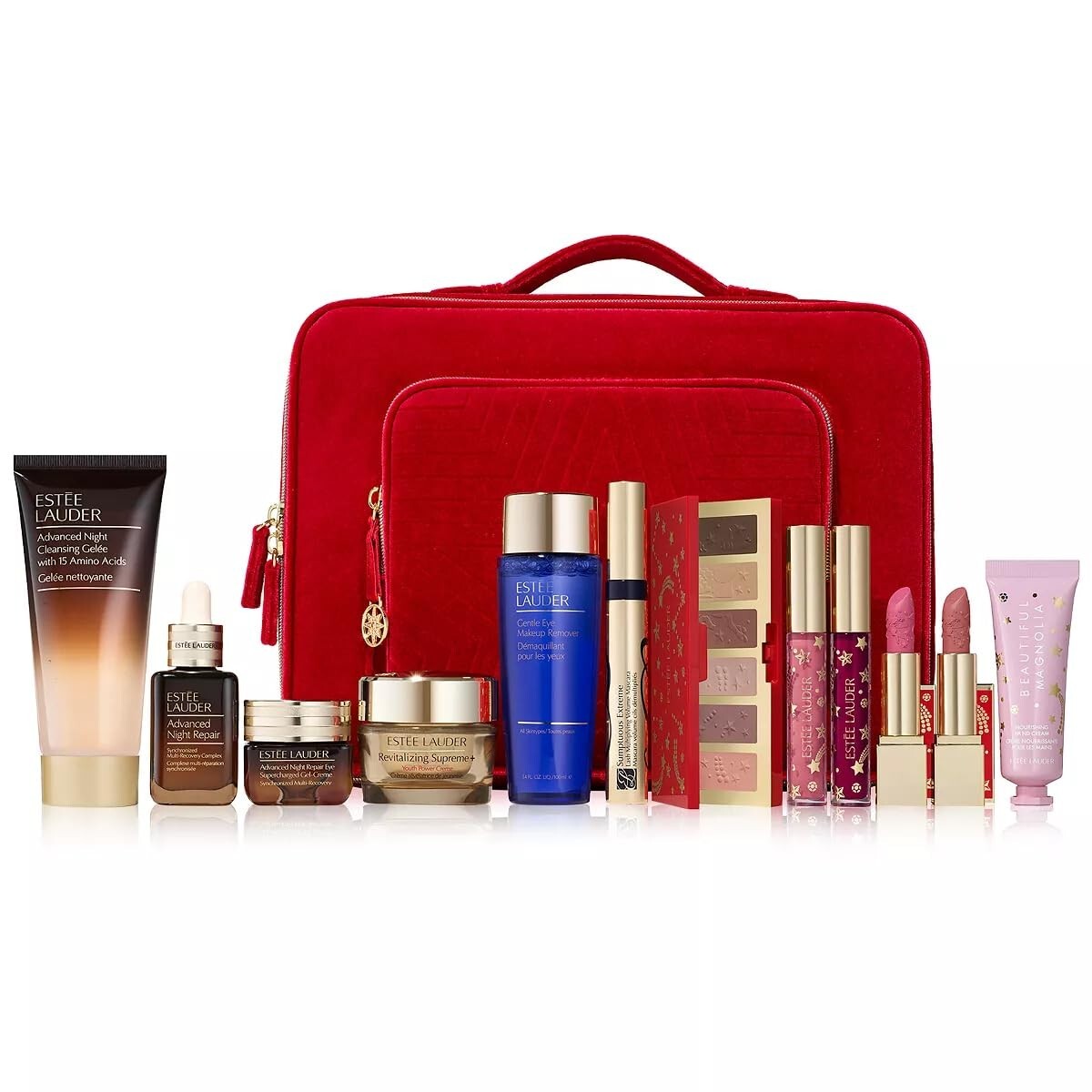 Estee Lauder Holiday Beauty Blockbuster 11pcs Celestial Glam Cool Tone Gift Set