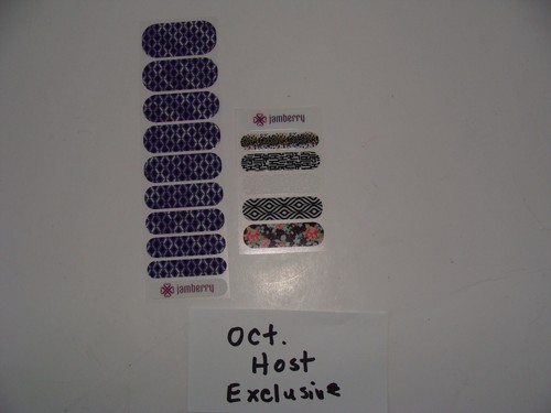 Jamberry Nails Wraps Half Sheet Various Designs + Sheet Accent Nails NEW - Picture 45 of 70