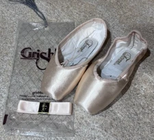 Grishko Triumph Russian Made Pointe Shoe Ballet Brand New - 4.5 XXXX "M"  #0519N