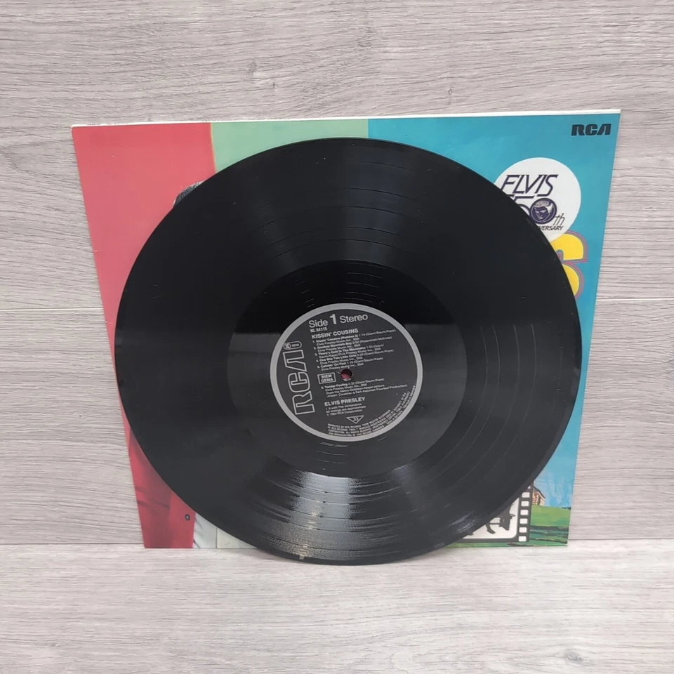 Elvis Kissin' Cousins 12" Vinyl LP Record RCA Records 50th Anniversary NL84115 - Image 4 of 4