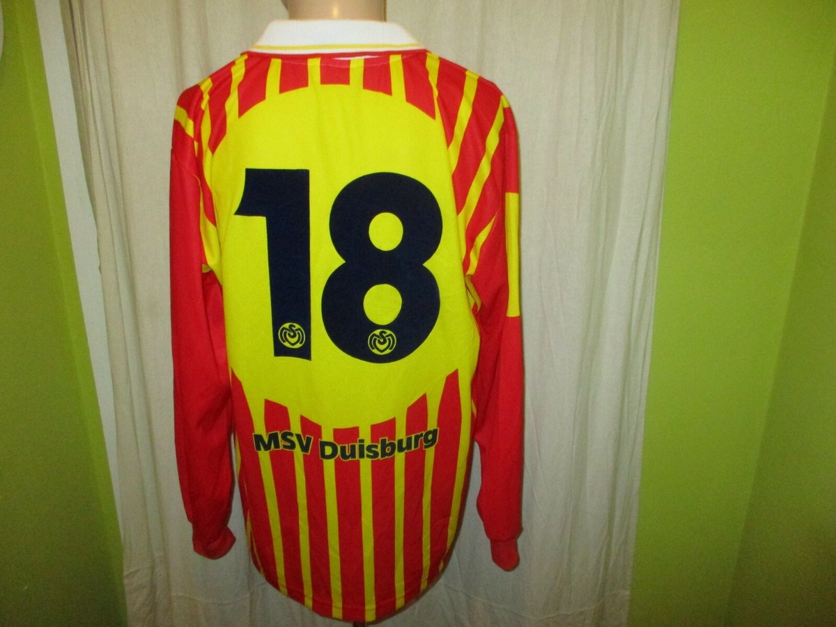 MSV Duisburg diadora Langarm Matchworn Trikot 1998/99 