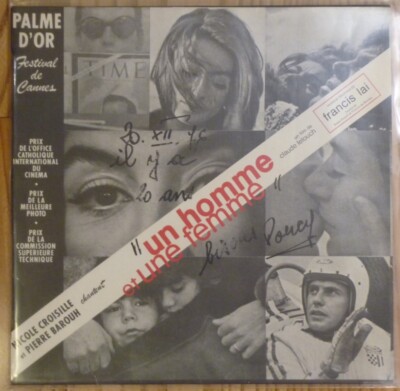 UNE HOMME ET UNE FEMME /Un homme, una donna - Anouk Aimée - FRANCE - RED LABEL