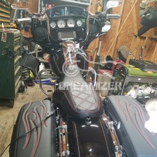 Chrome Motorcycle Rearview Mirrors For Harley Street Glide Special CVO Breakout