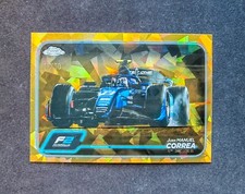 2024 Topps Chrome Sapphire Formula 1 F1 F2 Juan Manuel Correa #106 Gold /50