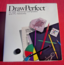 Rzadki vintage rysunek idealny i biblioteka figurek ze Word Perfect pierwsza wersja