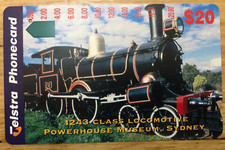 $20 Telstra Phonecard 1234 Class Locomotive ONE HOLE   BB2