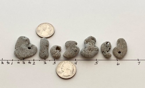 Natürliche Buchstabenform "GESEGNET" Strand Hag Steine Wort Felsen Kiesel Kunst/Handwerk USA - Bild 8 von 12