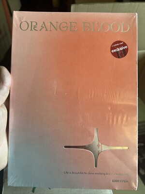 ENHYPEN - ORANGE BLOOD BRAND NEW (Target Exclusive) KSANA Version sealed! Orange
