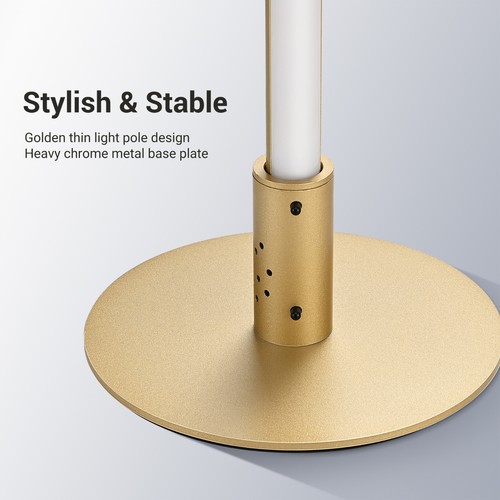 LED Corner Floor Lamp with WiFi App & Remote Control, 57.5" Dimmable Lighting - Picture 5 of 10