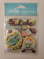 Jolees Boutique Lake scrapbooking stickers 