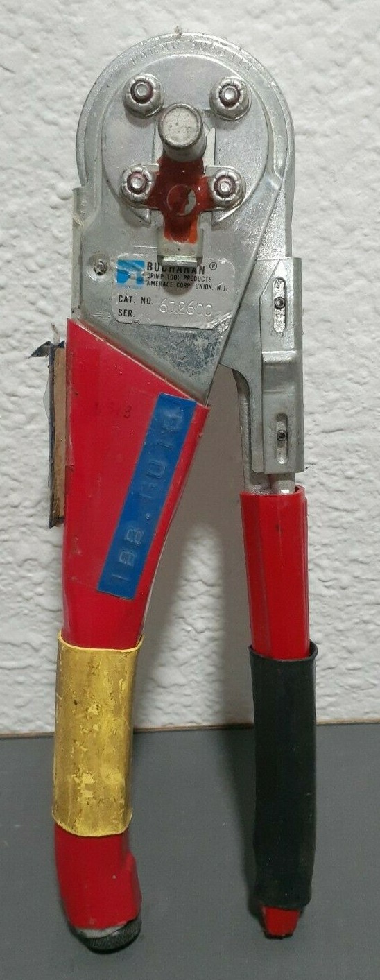 VTG Buchanan Electrical Crimper Tool UNTESTED eBay