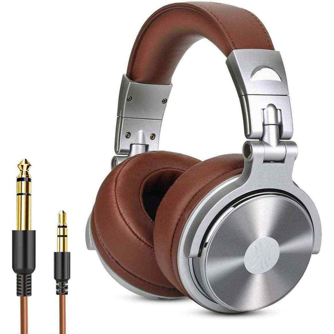 Over Ear Headphone, Wired Premium Stereo Sound Headsets with 50Mm Driver, Foldab