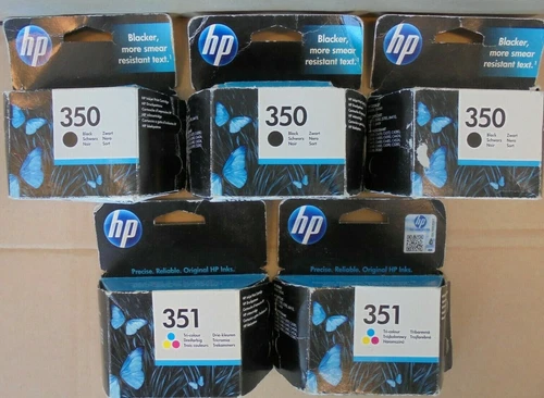 3x HP 350 CB335EE + 2x HP 351 CB337EE C4340 C4580 D4260 J5730 MHD 2017 2018