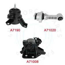 3pcs  Engine Motor Trans Mount For 2010-2013 Kia Soul 1.6L 9765 9761 9764