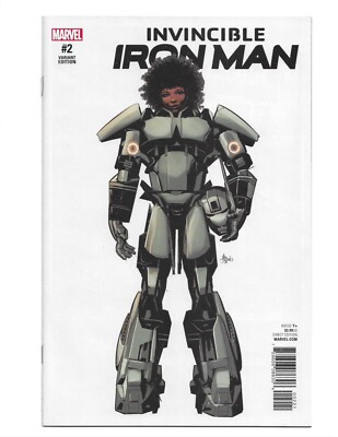 Invincible Iron Man #2 Incentive Mike Deodato Teaser Variant (Marvel Comics...