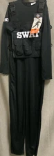 👮🏻 Hyde & Eek! Kid SWAT OFFICER Child Costume Large👉NO ACCESSORIES 👈As Shown