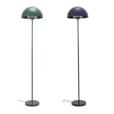 Standard Floor Lamp Retro Domed Lampshade Living Room Reading Light Standing LED