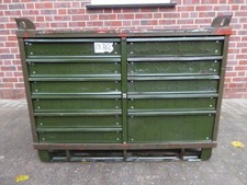Werkzeugschrank Schubladenschrank mit 11 Ausz&uuml;gen Fachbox ex BW (PA766)