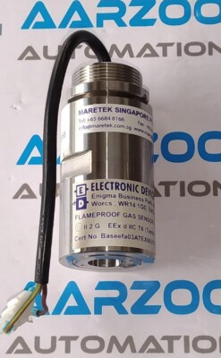 New Electronic Device Ltd EDF 4C Flameproof Gas Sensor 32VDC/500 mA Without Box
