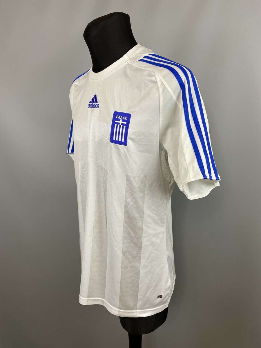 Greece 2008 2009 Away Shirt Football Soccer Jersey adidas 627006