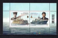 CANADA MINT SOUVENIR SHEET - SCOTT 2384 - VFNH - MARINE LIFE - 2010