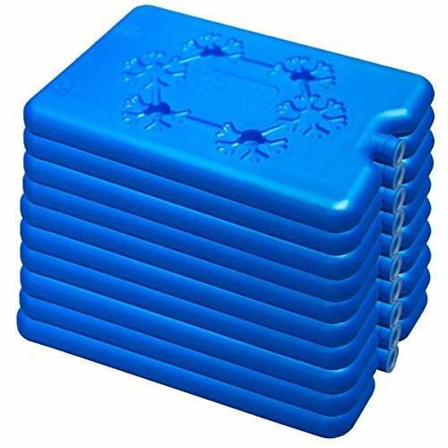 200 ml WIEDERVERWENDBARER GEFRIERSCHRANK KÜHLBLOCK EISBEUTEL KÜHLTASCHE PICKNICK REISE MITTAGESSEN 200G - Bild 4 von 4