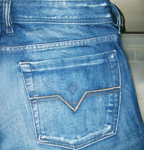 HOT ITALY Men's DIESEL ZATHAN 772 STRAIGHT DISTRESS Denim Jeans 32 x30  (ALTERED) | eBay