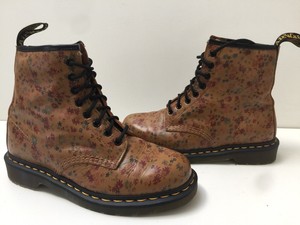 floral doc martens shoes