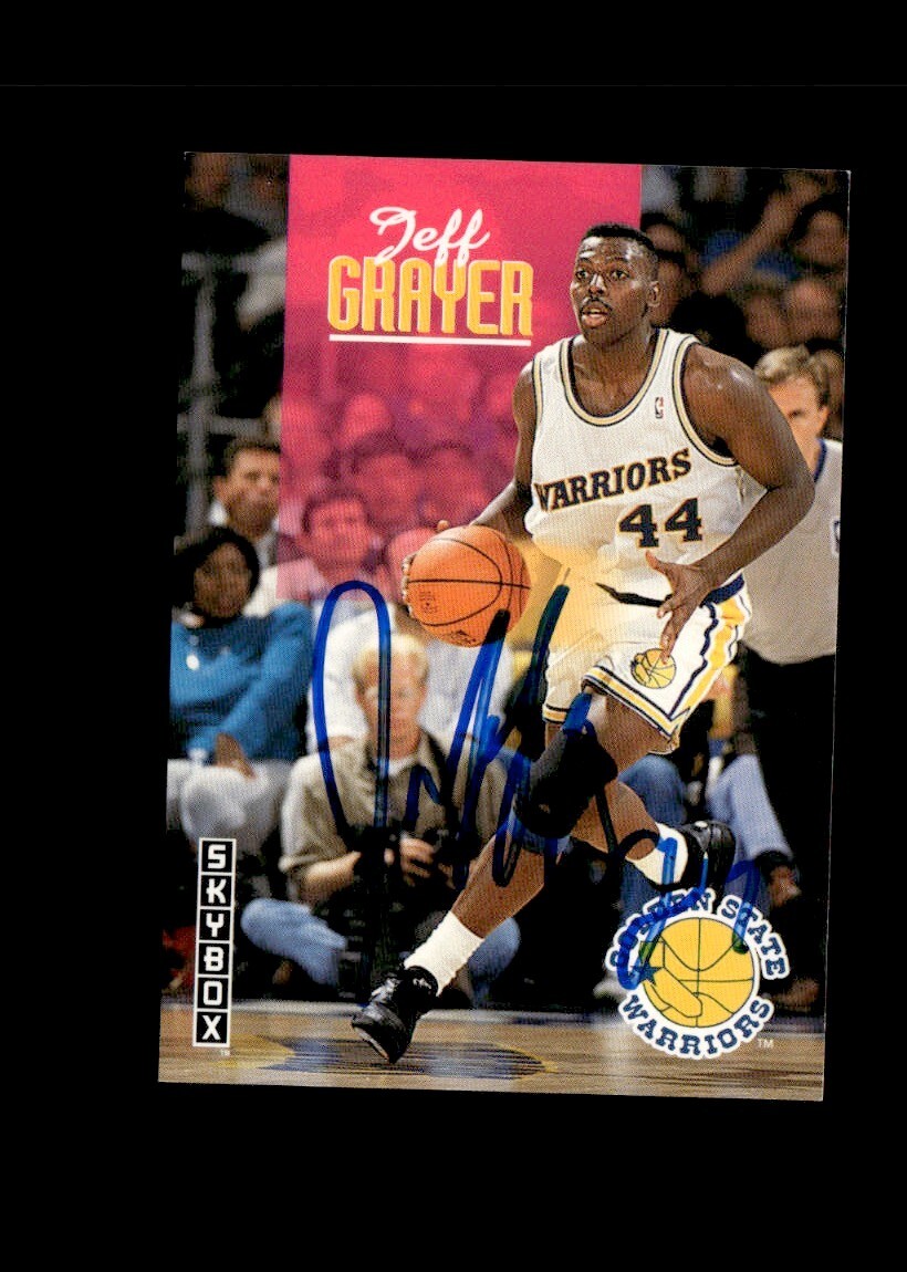 Jeff Grayer 1992-93 Skybox Warriors authentic autographed card | eBay