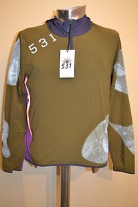 Paul Smith 531 Khaki Showerproof Cycling Hoodie Mens S New Ebay