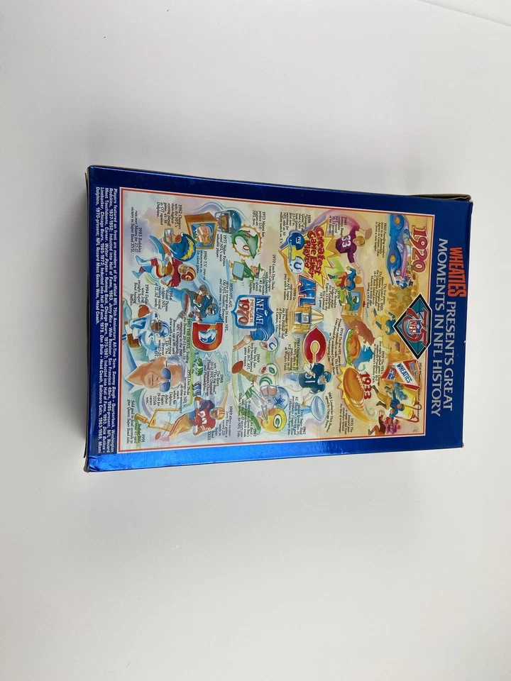 Caja completa de cereales Wheaties 1994 75 aniversario NFL Walter Payton Don Shula Foto 4 de 4