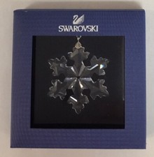 New - Swarovski Crystal Little Snowflake Christmas Ornament